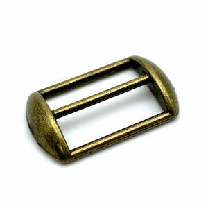 25pcs of 3/4 inch (18mm) Cap strap adjuster slider hardware supply Anti brass Nickel Dull Nickel Gunmetal