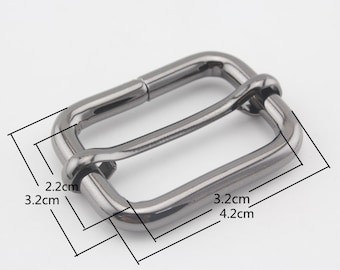 Iron Bag Strap Adjuster Slider: 1.25 inch (10pcs)