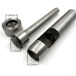 17mm eyelet grommet setter install setting tool image 1