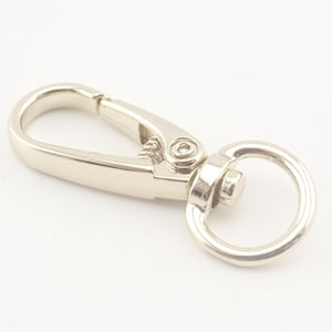 12pcs of 1/2 inch 12mm Oval Wide Push Gate Snap swivel Hooks for handbag purse strap handles Light goldbag clasp replacement