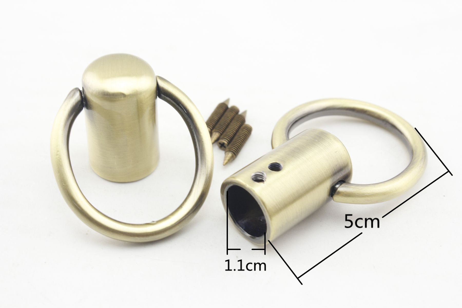 11mm Heavy Duty TASSEL Keychain Rope Cord End Caps Stop for Bag Purse  Handles Anti Bronze Nickel Gold Gunmetal 