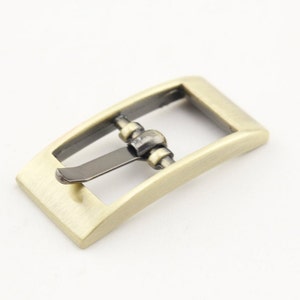 3/8 inch  10mm center bar pin buckle for bag purse shoes strap hat dog collar making Anti bronze Nickel