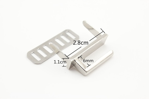 10mm to 25mm / 4 Sets of Sew on Invisible PVC Cover Water Proof Magnetic  Snaps Clasps for Planner Clip Clothing Purse Bag 