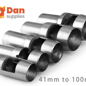 Grote ronde lederen stof papier gat ponssnijder 42mm 44mm 45mm 46mm 48mm 49mm 50mm 52mm 55mm 60mm 65mm 70mm 75mm 80mm 85mm 90mm 95mm