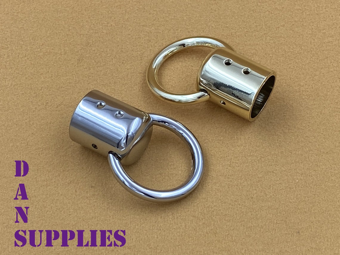 6pcs of 18mm Heavy Duty TASSEL Keychain Rope Cord End Caps Stop for Bag ...