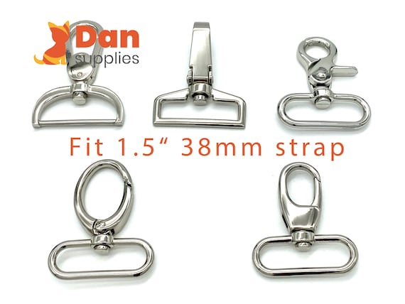 1.5 Inch 38mm Bag Purse Nickel Swivel Snap Clasp Clip Hooks for Handbag  Purse Strap Handlesbag Clasp Replacement -  Norway