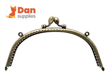 6 1/2 inch 16.5cm Arch sew on coin purse pouch frame Anti bronze