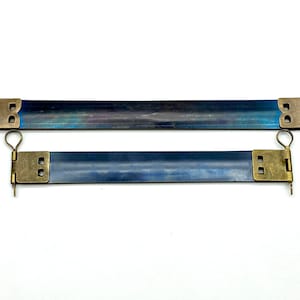 12 cm 4 3/4 Zoll 15 cm 6 Zoll interner Flexfeder-Quetschbeutel-Geldbeutelrahmen mit Kettenschlaufen für die Taschenbeutelherstellung von Hardware