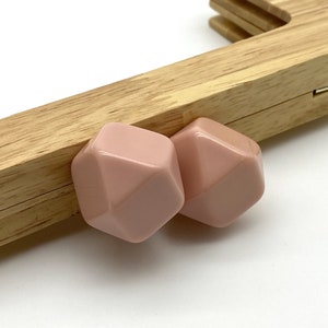 8 pulgadas 20cm perla de caramelo tornillo natural en el suministro del marco del bolso de madera Pink 0M155