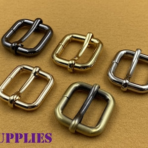 12pcs 3/4 inch 19mm iron bag purse strap adjuster slider connector buckle triglide slide making supplies