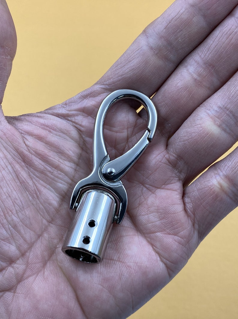 6pcs of 12mm 1/2 Inch Rope End Push Gate Hooks Clasps Nickel Etsy