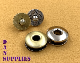 17mm special round magnetic snap fastener leather closures magnetic snaps clasps for wallet bracelet purse clutch leather work