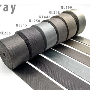 Heavy weight Nylon webbing , for bag straps, dog leashes & outdoor gear 3/4 inch , 1 inch , 1.25 inch ,1.5 inch , 2 inch image 4