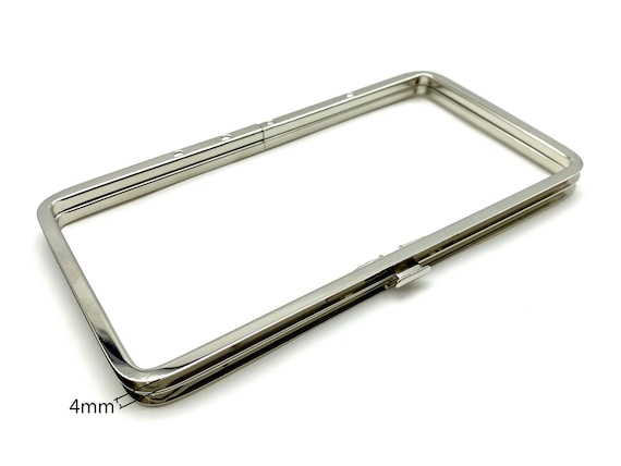 18cm X 9.5 Cm Rectangle Wallet Frame Full Frame Clutch Frame - Etsy