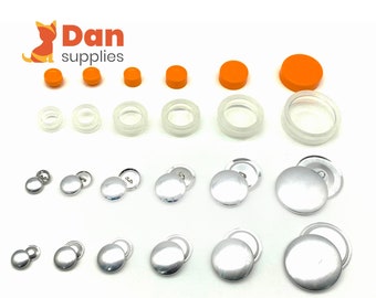 Self cover buttons 12mm,15mm, 18mm, 22mm,27mm, 38mm ( size 20 24 30 36 45 60 )  Assembly tool fabric cover button Kit