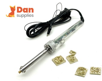 Soldering Iron, Hakko for Stained Glass & Jewelry, Built-in Variable Temp  Control With 3/16 Tip. Free Shipping. 