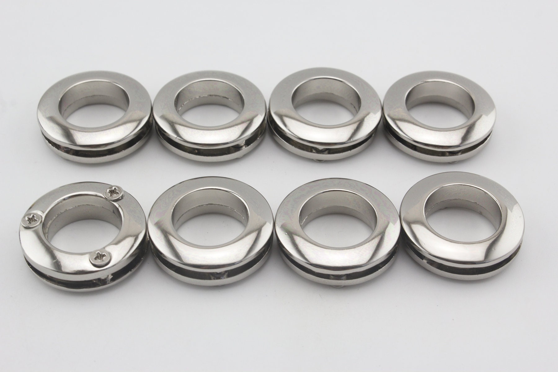 8 Sets of 5/8 Inch 15mm Alloy Screw in Eyelet Grommet for Etsy