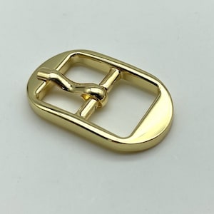 12pcs of 1/2 inch  13mm center bar pin buckle for bag purse shoes strap hat dog collar making Gold