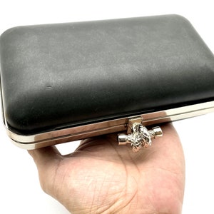 Monogram wedding Bridal hard case box bag Purse frame Bridesmaid Clutch frame 7 inch 00K65