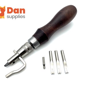 Multi-functional Leather Grooving Edge Beveler
