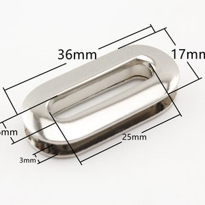 8 sets of 1 inch ( 25mm ) Alloy screw in oval Eyelet Grommet  for leather purse bag Nickel Gunmetal Gold Light gold