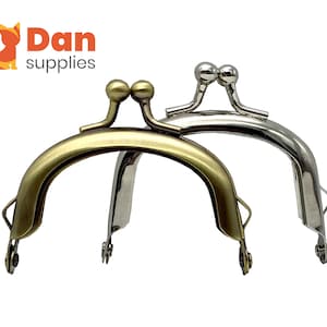 Tariff Free !2 1/4 inch  5.5cm  coin bag purse frame clasp hardware glue in Purse  making supplies Nickel Anti bronze