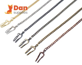 Taschenuhr Kette 37 cm 14,5 Zoll Taschenuhr Zubehör, Kettenuhr 5 farben zur Wahl