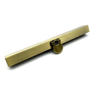 4 1/2 Zoll 11,5 cm Metall Bar Lock Brieftasche Tasche Geldbörse Rahmen Brieftasche Rahmen für Geldbörse machen Brieftasche machen Anti Bronze