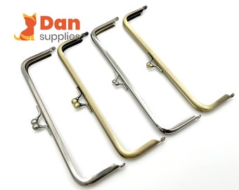 7 inch x 2 inch 18CM  bag purse frame clasp hardware glue in Purse  making supplies  Anti bronze / Matte Nickel / Nickel