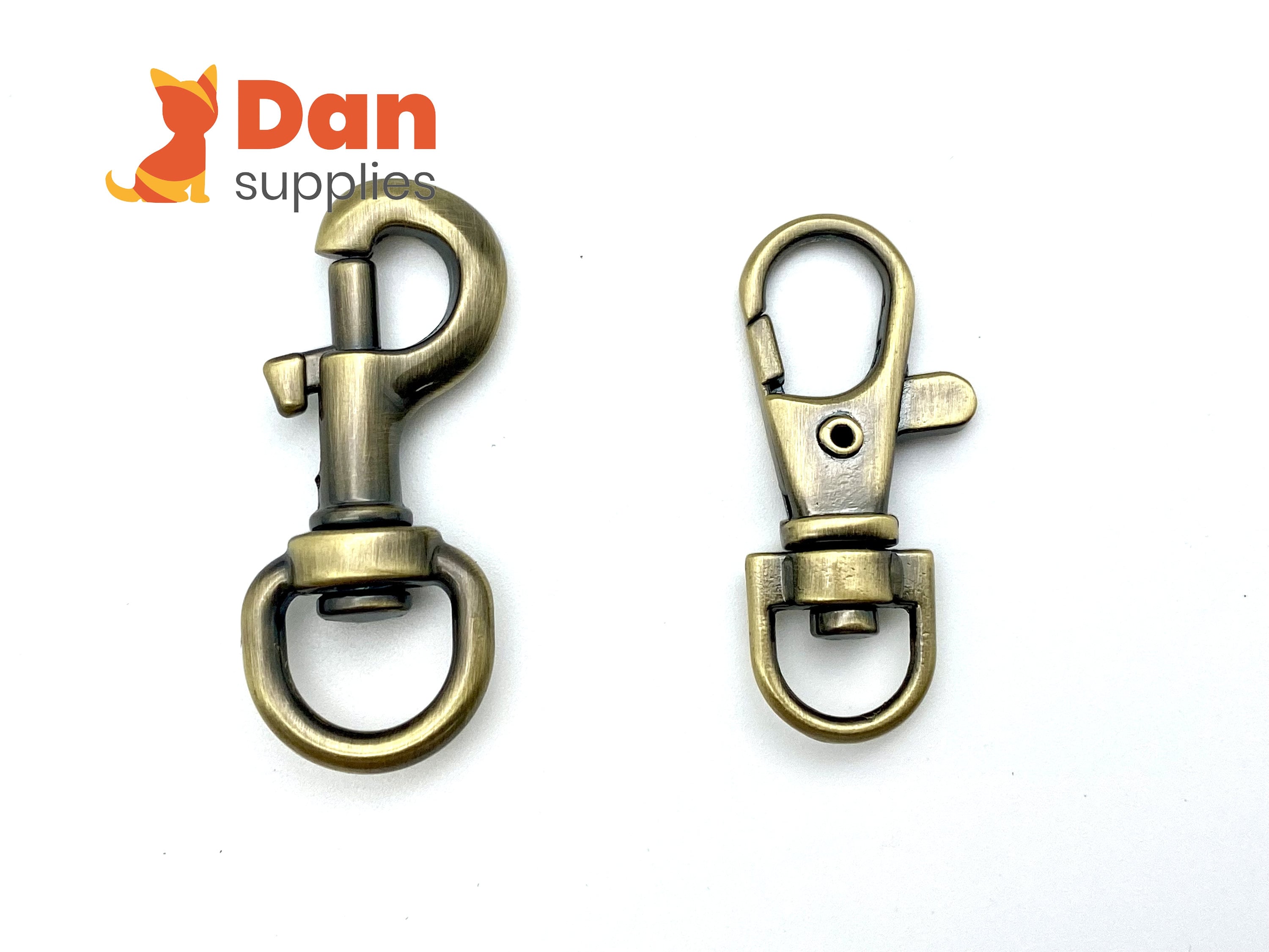 3/8 Inch 9mm Keychain Trigger Snap Hooks Clip Claspbag Clasp