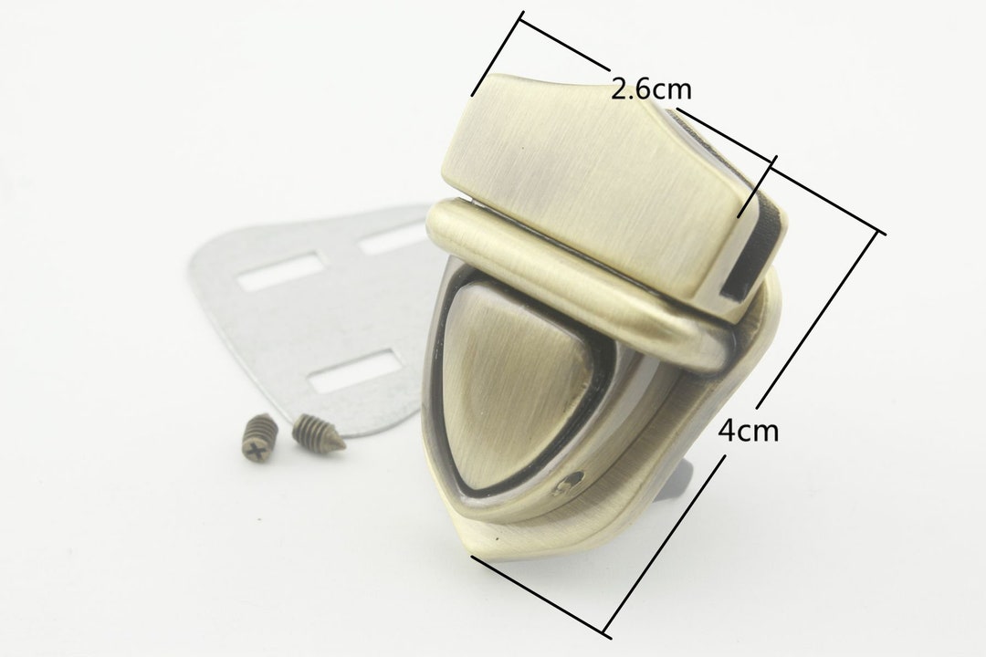 Wallet Latch Tariff Free! 26mm X 40mm Press Tongue Thumb Latch Wallet Lock for ...