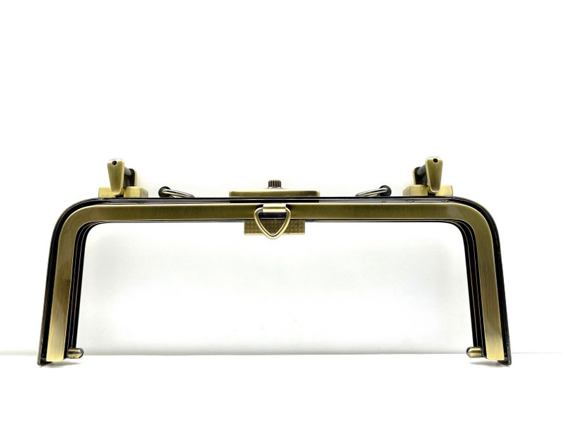 10 1/2 inch 26.5cm Vintage doctor Bag frame purse frame for bag making Anti bronze image 1