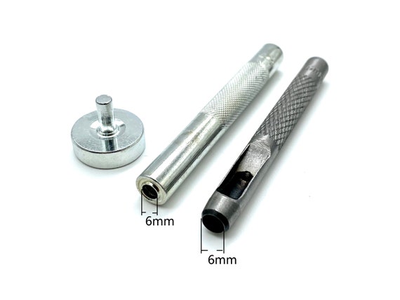 Grommet Kit Metal Eyelets 1/4 Inch 1000 Sets 6mm (Inner Diameter) for