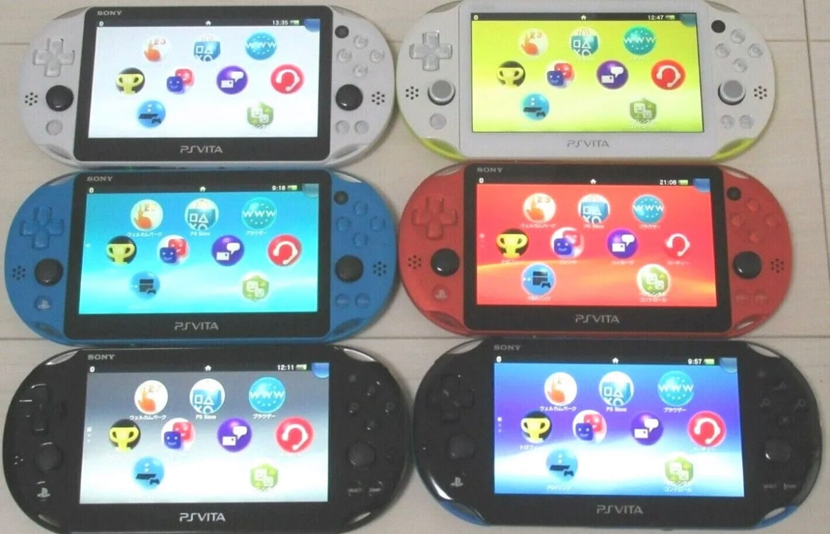 PS Vita 2000 Slim PCH 2000 Console System Pick Your Color Etsy