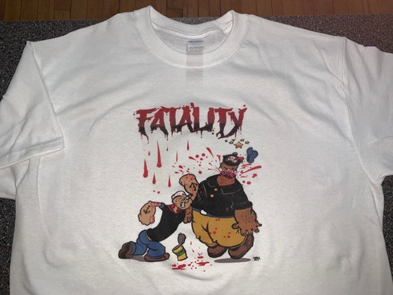 Mortal kombat fatality t cheap shirt