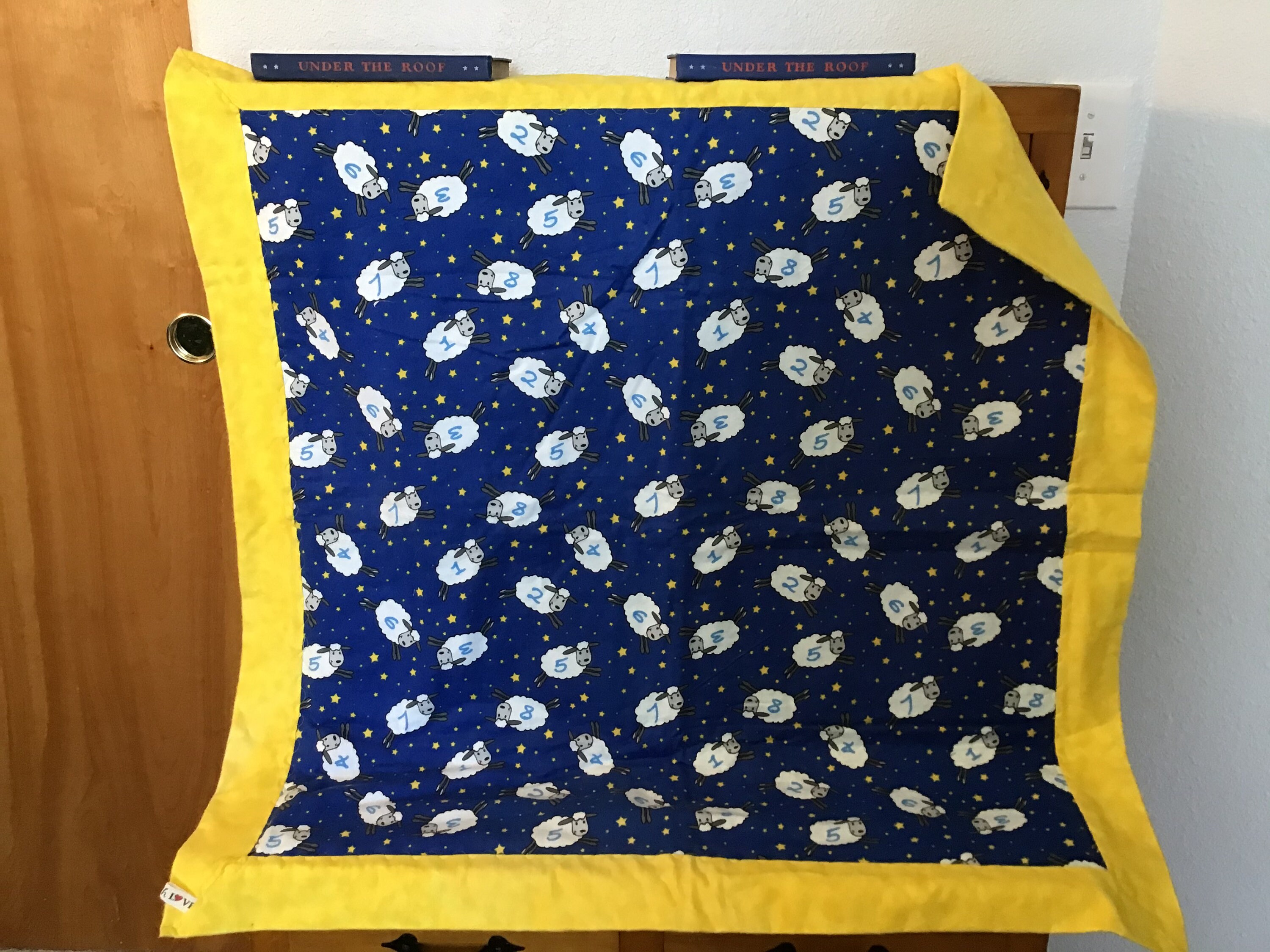 Flannel Baby Blanket With a Layer of Cotton Batting Etsy