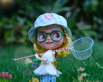 Miniature Butterfly Net Darice Garden Accents Seasonal 12" doll crafts mini NEW 