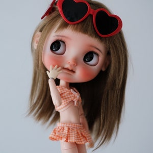 In stock Blythe outfit blythe clothing Handmand Suit for Blythe OB24 Obitsu 22 bikini Qbaby dress set licca swimsuit for blythe