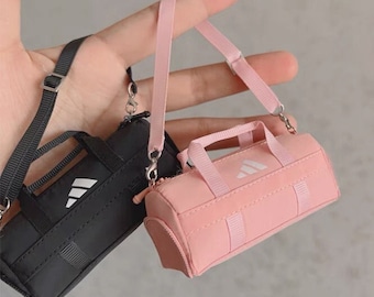 In stock 1/6 scale miniature bag for blythe BJD 1:6 sport bag 1/6 doll backpack bjd bag for 1/6 action figure yoga bag