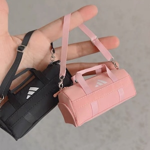 In stock 1/6 scale miniature bag for blythe BJD 1:6 sport bag 1/6 doll backpack bjd bag for 1/6 action figure yoga bag