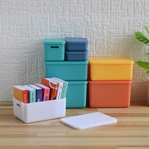 Miniature Dollhouse Storage Tote: Blythe, Ob11, Momoko Doll Container
