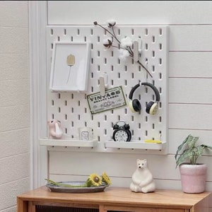 In stock doll house mini pegboard miniature Pegboard set 1/6 doll 1/12 doll house Pegboard