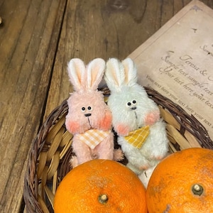 In stock miniature rabbit for toy mini rabbit for blythe ob11 puppet for doll momoko BJD Diandian and so on