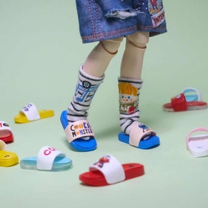 IN-STOCK!! Memorytown toys 1/6 Slippers Shoes for Blythe Pure Neemo Azone 1:6 doll