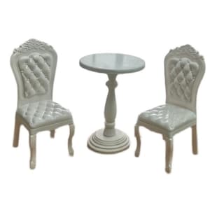 Dollhouse Dining Table & Chairs: 1/6 Scale BJD Furniture