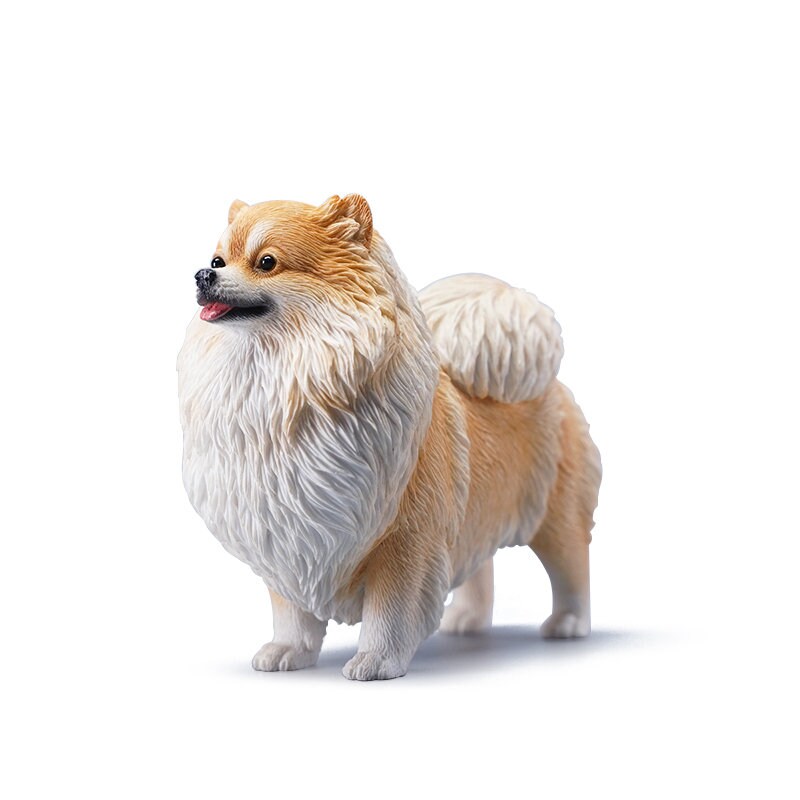 1/6 Scale Miniature Pomeranian Dog: Dollhouse Pet for Blythe, Ob11
