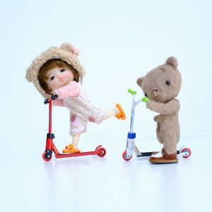 In stock ob11 doll Kick Scooter