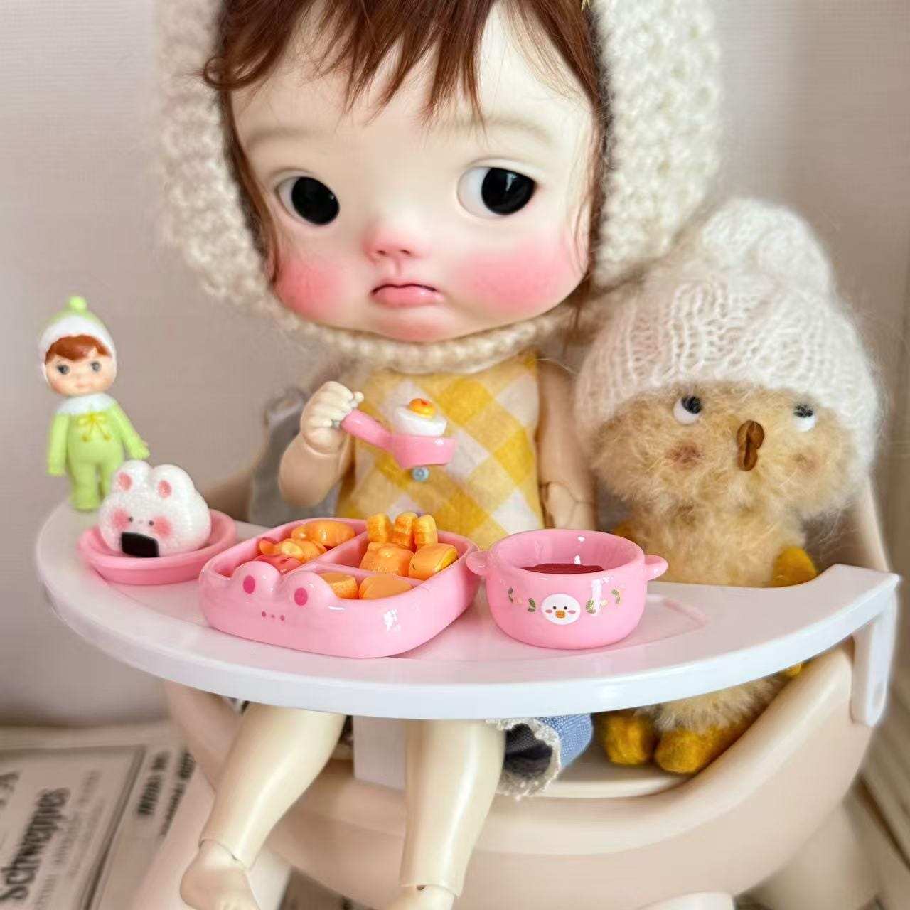 Miniature Doll Bento Lunch Box Set: OB11 Blythe BJD Food - Etsy