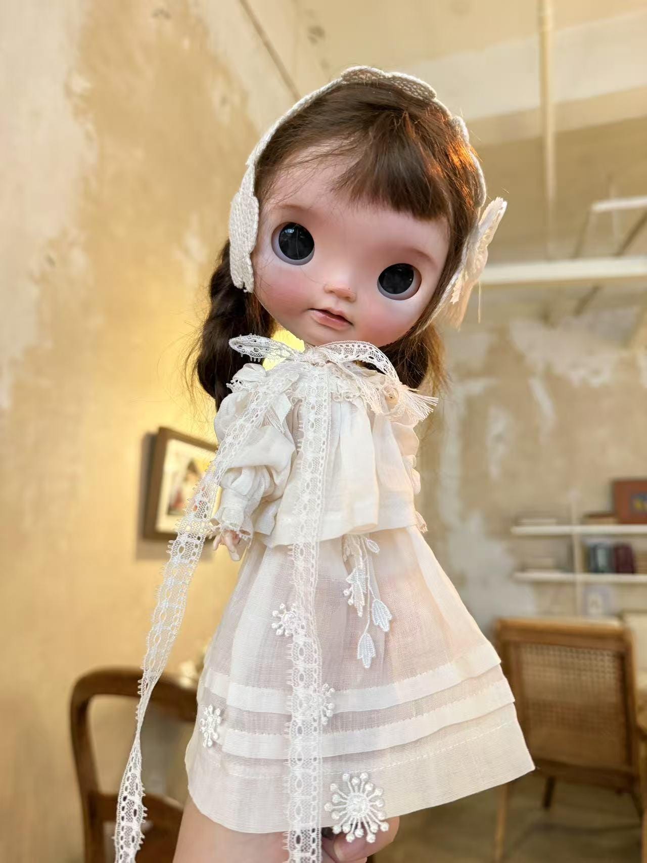 Handmade Blythe Doll Outfit: Lace Skirt Set, Fits Obitsu 22/24 - Etsy