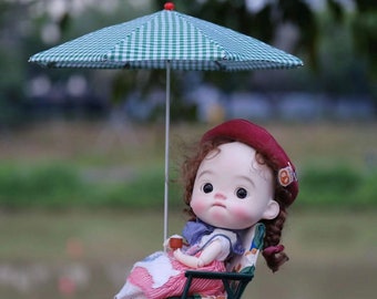 Lot De 8 Petits Parapluies Décoratifs Pour Poupée Ou Maison De Poupée - Neuf Avec étiquettes